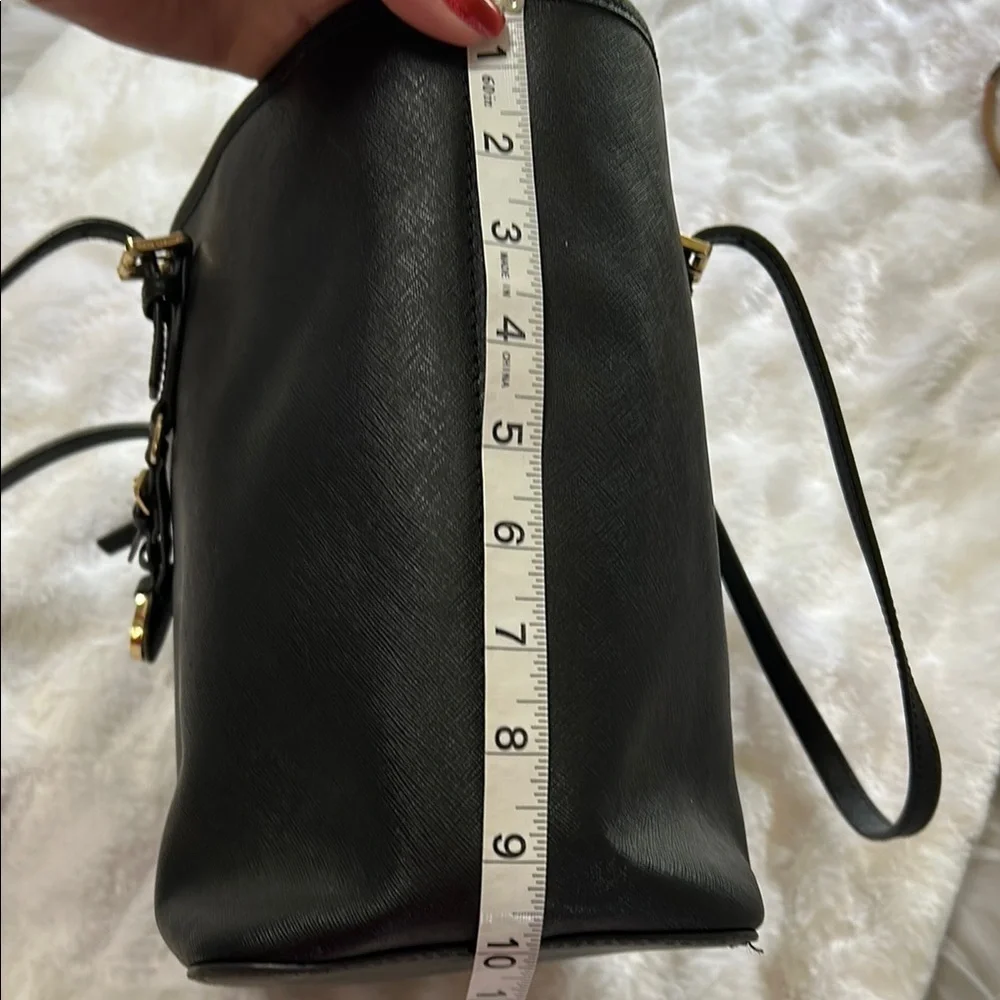 Michael Kors Black Structured Tote Bag and Wallet BUNDLE!!!!